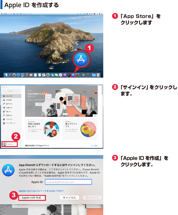 Macでapple Idを作成する方法 E タマヤ