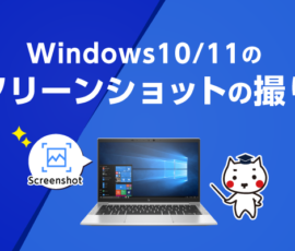 Windows10/11のスクリーンショットの撮り方