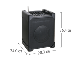 ワイヤレススピーカー20W オーディオテクニカ ATW-SP717 サイズ