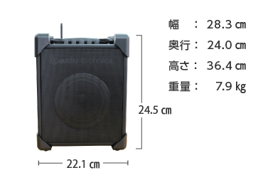 ワイヤレススピーカー20W オーディオテクニカ ATW-SP717 画像2