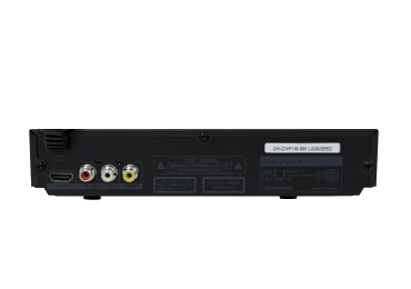 GREEN HOUSE DVDプレーヤー GH-DVP1M-BK 画像2