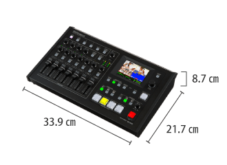 Roland AVミキサー VR-4HD サイズ