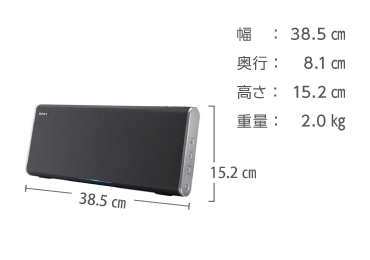 ポータブルスピーカーレンタル ソニー SRS-BTX500 ｜ e-タマヤ