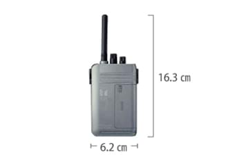 TOA ワイヤレスガイド受信機 サイズ