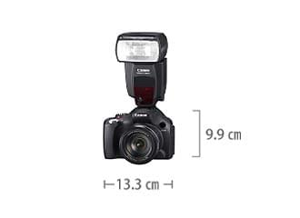 Canon EOS Kiss X5 ストロボセット サイズ