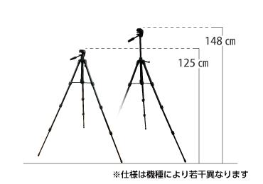 ビデオカメラ三脚 画像2