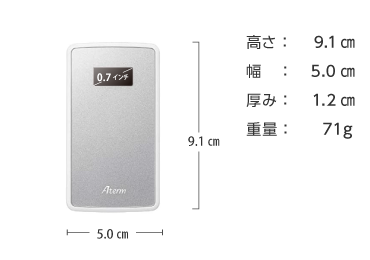 ソフトバンク PA-MP02LN-SW 100GB/月 画像2