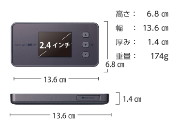 au SpeedWi-fi 5G X11　150GB/月 画像2