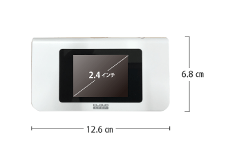 クラウドSIM AIR-1 100GB/月 サイズ