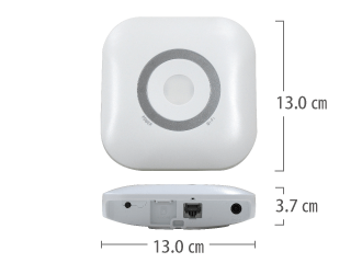 NEC Aterm H100LN(標準10GB/月) サイズ