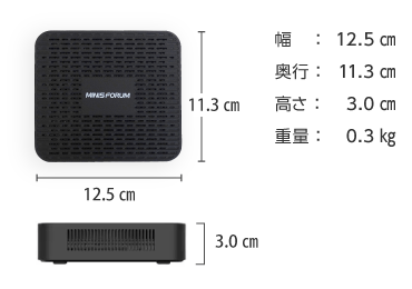 ミニPC MINISFORUM GK41 画像1