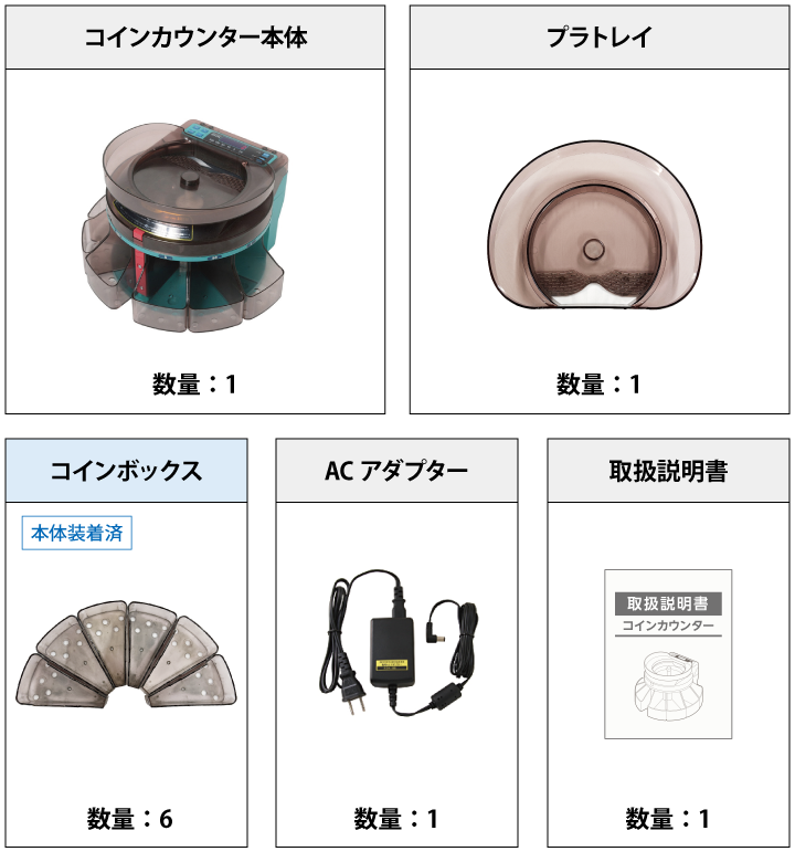 コインカウンター(硬貨計数機)レンタル ｜ e-TAMAYA