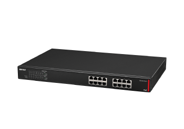 BUFFALO 1G対応スイッチングHUB 16ポート BS-GUL2016PT 画像0