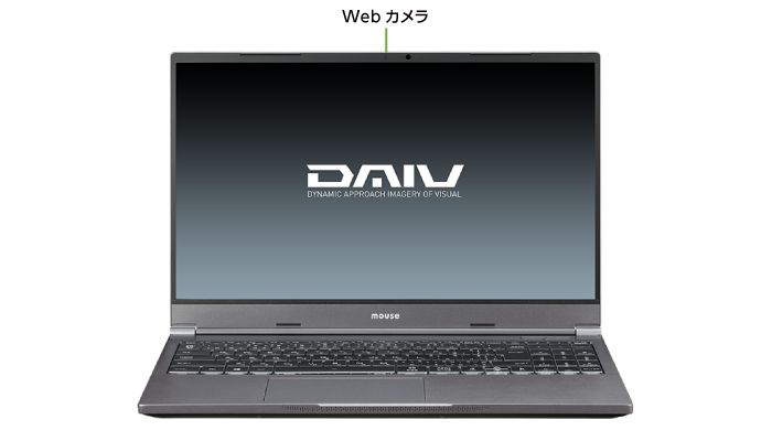 マウスコンピューター DAIV-5N（第3世代）(前面)