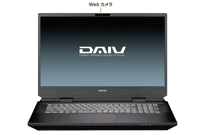 マウスコンピューター DAIV-7N（第2世代）(前面)