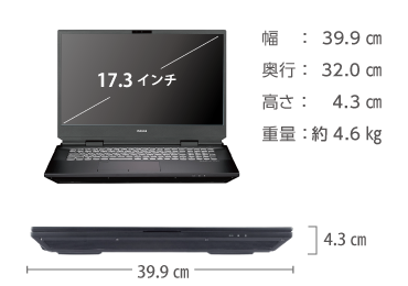 マウスコンピューター DAIV-7N（第2世代） 画像2