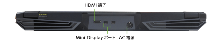 マウスコンピューター DAIV-7N【マンスリーレンタル】 (左側)