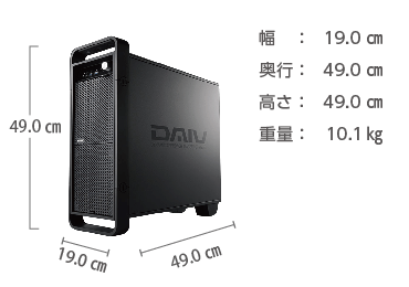 マウスコンピューター DAIV-DGZ530M3-M2S2 画像2