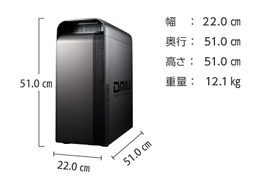 マウスコンピューター DAIV FX-I7G70 画像2