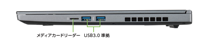 マウスコンピューター DAIV-5N（第2世代）(右側)