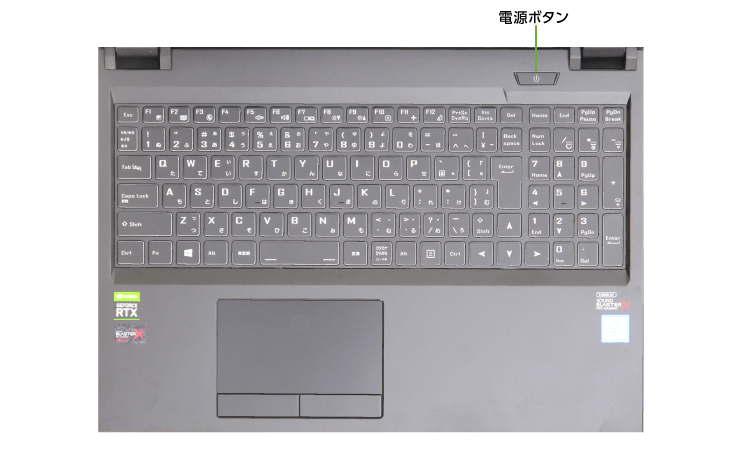 マウスコンピューター DAIV-NG5800M1-S5(背面)