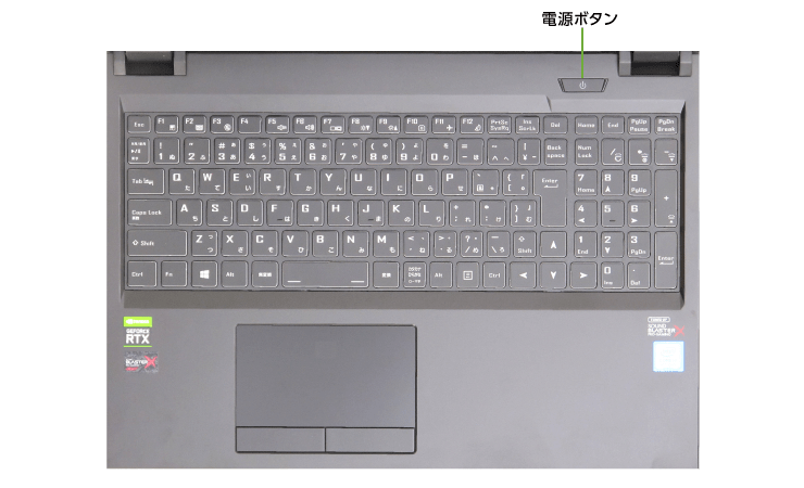 マウスコンピューター DAIV-NG5800M1-S5(キーボード)