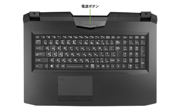 マウスコンピューター DAIV-NG7700H1-SS-BRAW(キーボード)