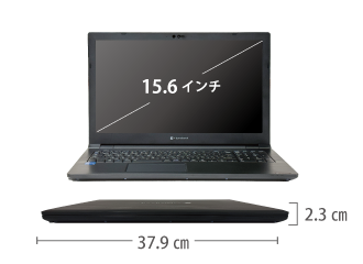 Dynabook B55/LY サイズ