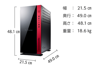 マウスコンピューター G-Tune EP-Z【マンスリーレンタル】 画像2