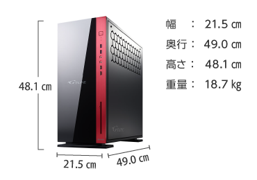 マウスコンピューター G-Tune FZ-I9G90 画像2