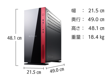 マウスコンピューター G-Tune FZ-I9G90（第2世代） 画像2