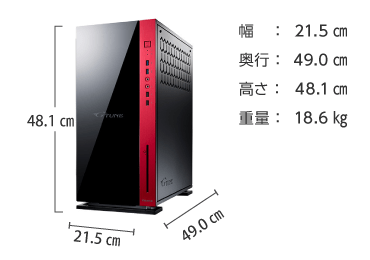 マウスコンピューター G-Tune XP-Z（第2世代） 画像2