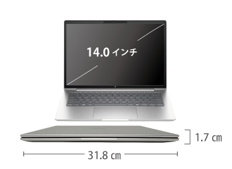 HP ProBook 445 G11（Ryzen5/メモリ16GB）SSDモデル（WUXGA）【マンスリーレンタル】 サイズ