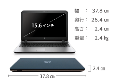 HP ProBook 450 G3（メモリ16GB）SSDモデル（FullHD） 画像2