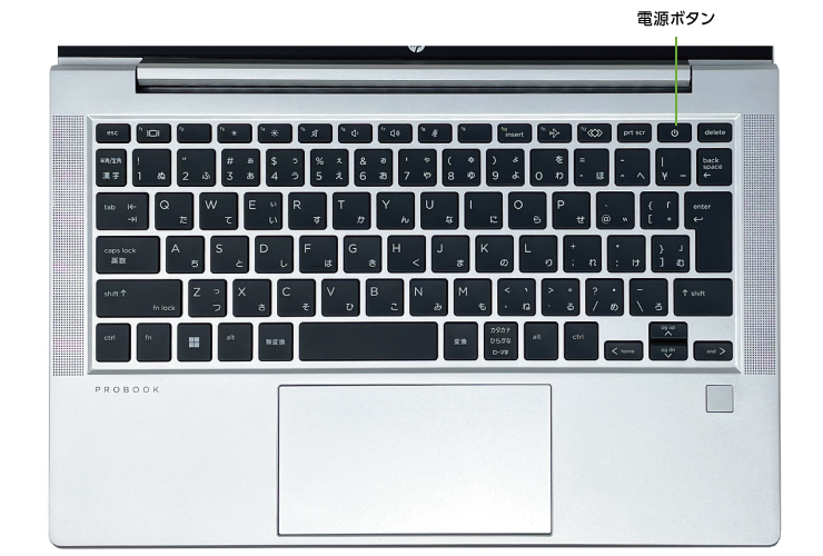 HP ProBook 635 Aero G8（FullHD）(キーボード)