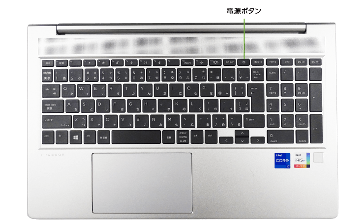 HP ProBook 650 G8（FullHD）(キーボード)