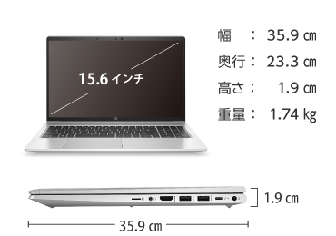 HP ProBook 650 G8 画像2