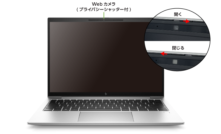 HP EliteBook 830 G10（FullHD）(前面)