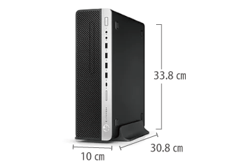 HP EliteDesk 800 G5 (i7/16GB/SSDモデル) サイズ
