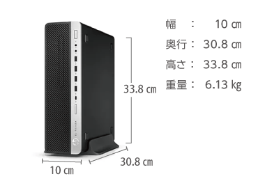 HP EliteDesk 800 G5 (i7/16GB/SSDモデル) 画像2