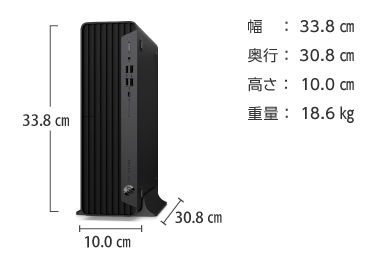 HP EliteDesk 800 G8 (i9/32GB/SSD マンスリーモデル) 画像2