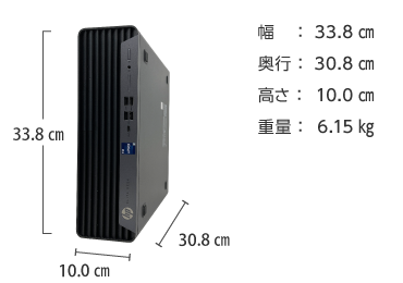 HP EliteDesk 800 G9 (i9/64GB/SSDモデル) 画像2