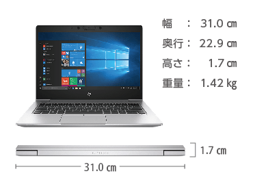 HP EliteBook 830 G6（FullHD） 画像2