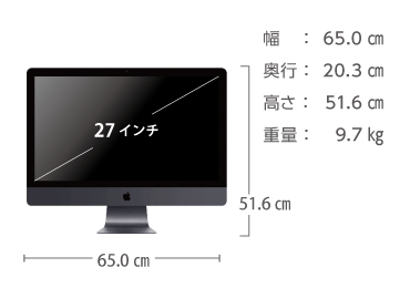 iMac Pro 27インチ Z0UR 画像2