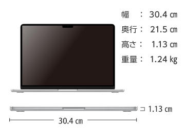 MacBook Air 13インチ Z15W 画像2