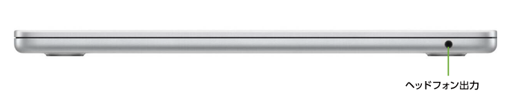 MacBook Air 15インチ Z18P(右側)