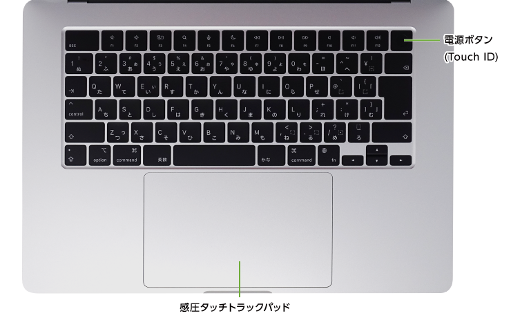 MacBook Air 15インチ Z18P(キーボード)