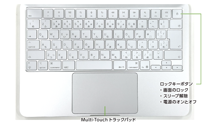 MacBook Neo 13インチ MHFA4J/A【マンスリーレンタル】(キーボード)