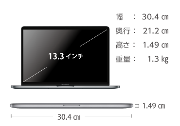 MacBook Pro Retina 13インチ MUHR2J/A 画像2