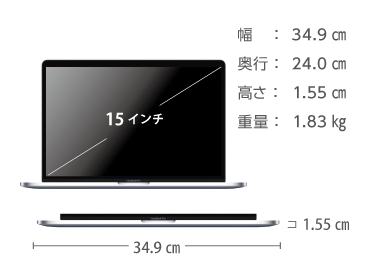 MacBook Pro Retina 15インチ MV922J/A 画像2